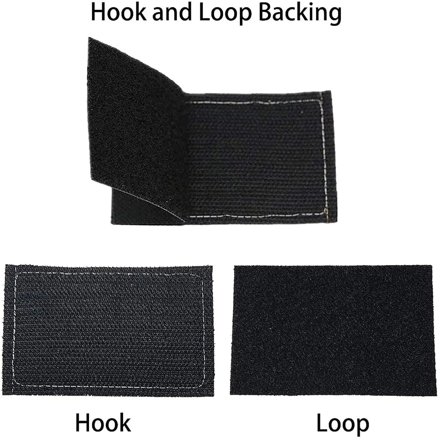 embroidered service dog patches