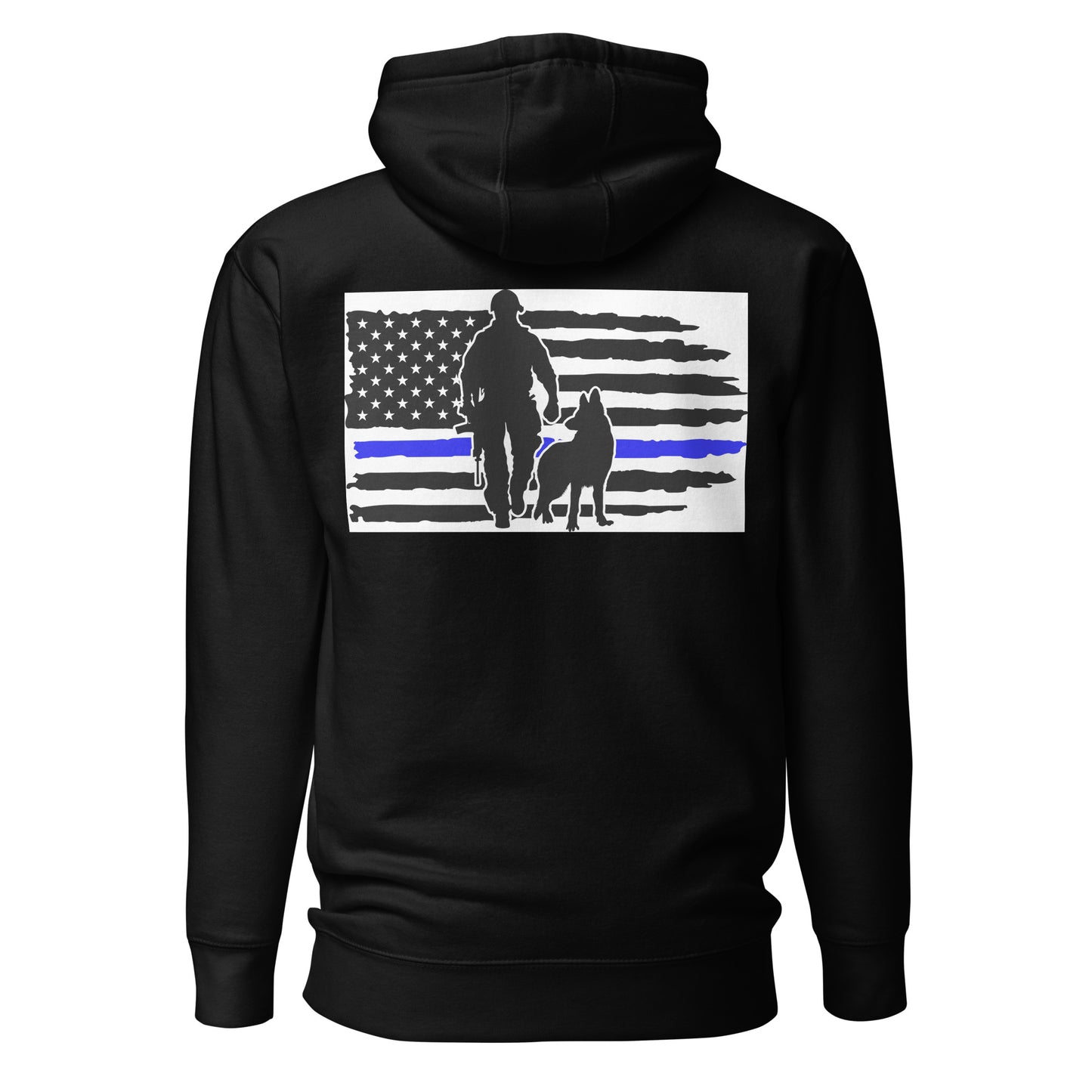 thin blue line hoodie